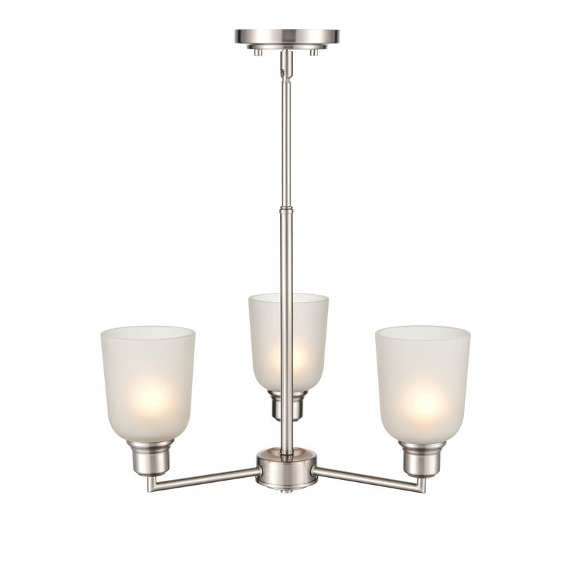 Lustre traditionnel unique à 3 lumières Amberle