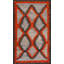 Flatweave Wool Geometric Area Rug in Gray