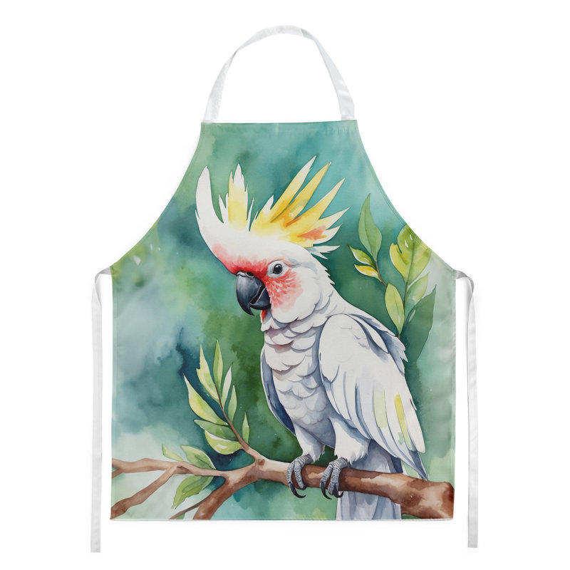 Apron, White Cockatoo