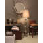 Flat Leather Wall Mirror