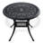3-Piece All-Weather Cast Aluminum Dining Set With Durable Frame For Outdoor Use And Elegant Design