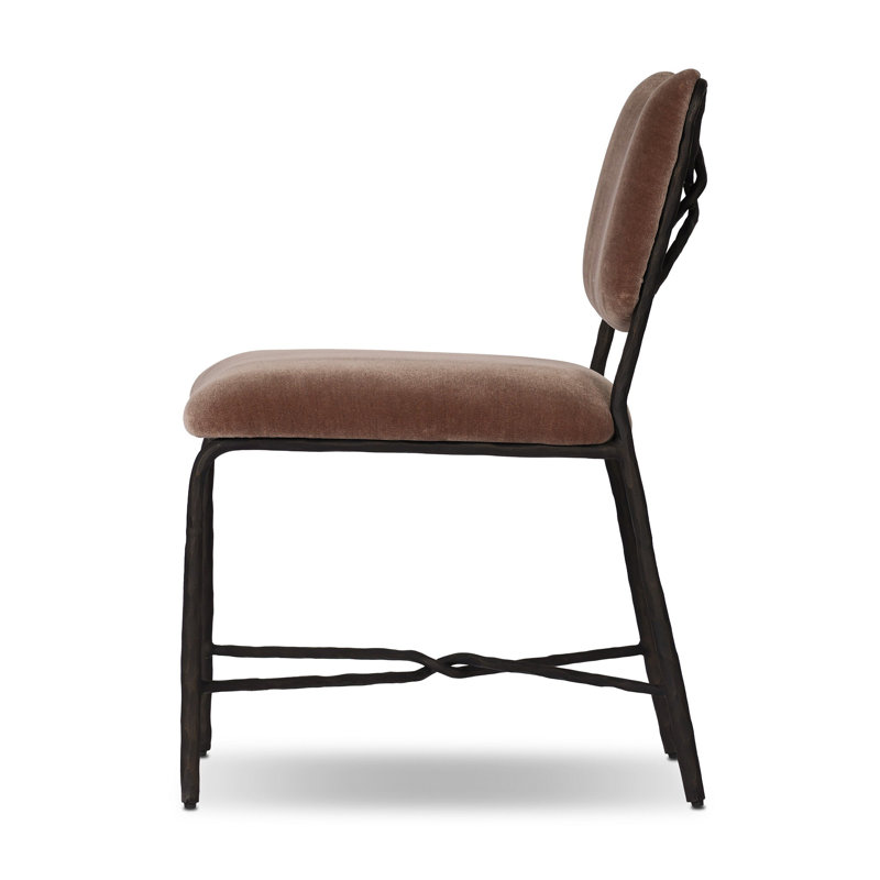 Nemona Upholstered Dining Chair, Monte Mushroom