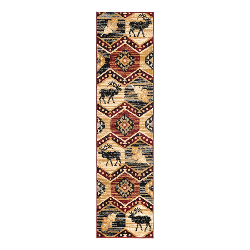Pioneer Geometric Indoor Rug, Runner 2' x 8'