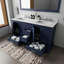 Ensemble de meuble-lavabo double 60 po X P 22 po D et 58 po Miroir