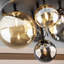 Catalie Glass Semi Flush Mount