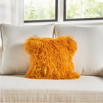 Housse et insert de coussin carré Mongolian