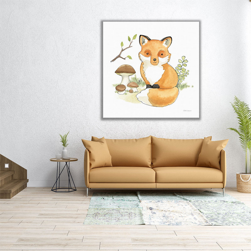 «Baby Woodland I», reproduction d'art sur toile, H 30 po x l 30 po