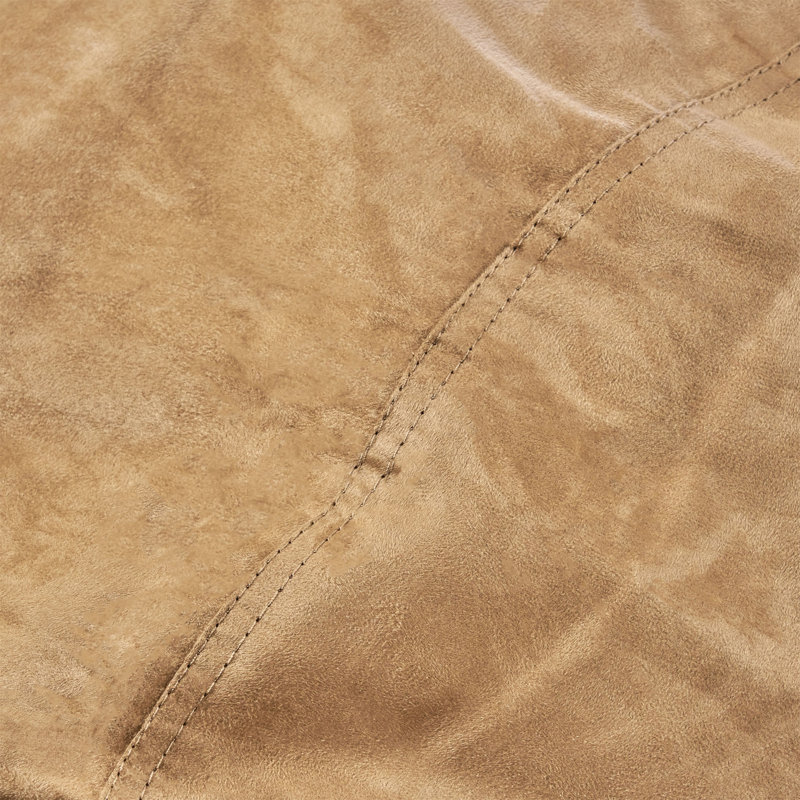 Fauteuil à billes cylindrique en suède Jasper, Suède Toscane