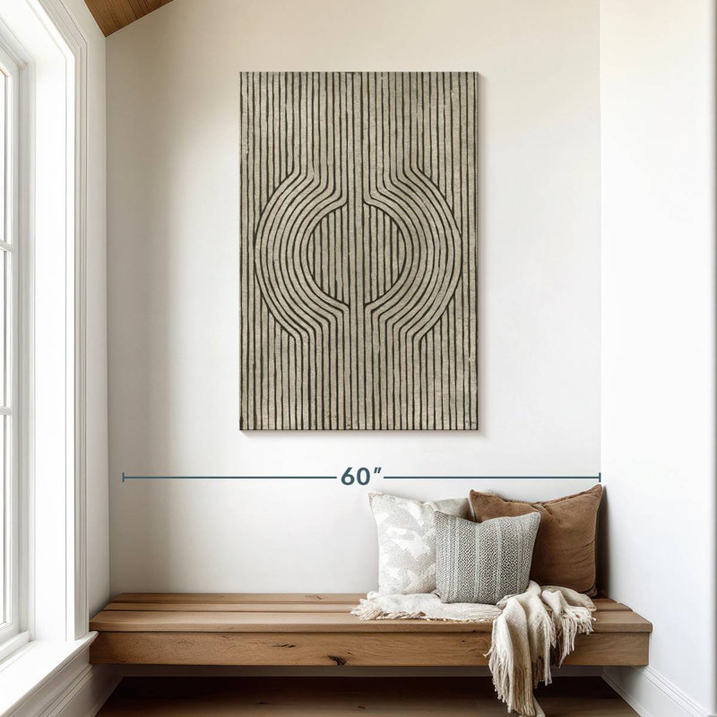 Avery Cedar Grooves IV, 45" H x 30" W
