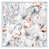 Cadre flottant blanc