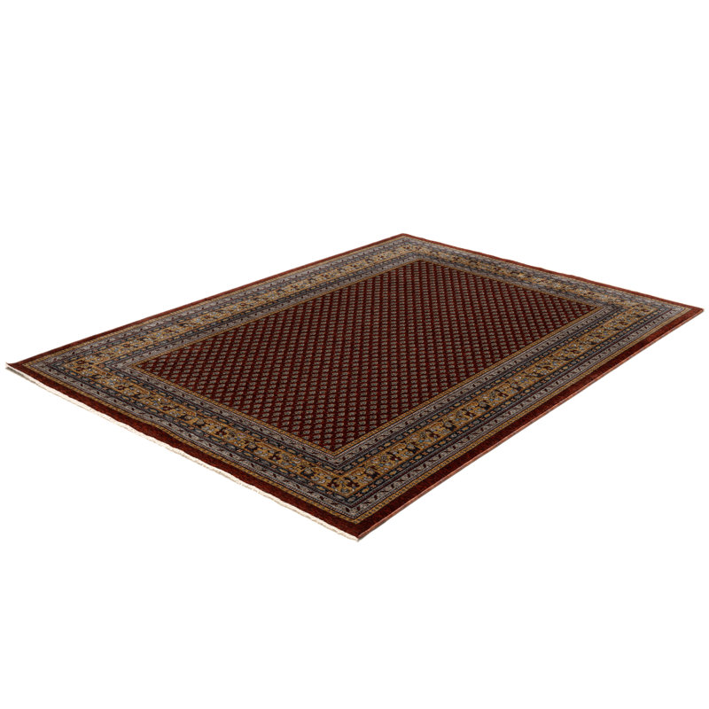 Beatrice Mir Oriental Area Rug, Rectangle 40 x 60cm, Red