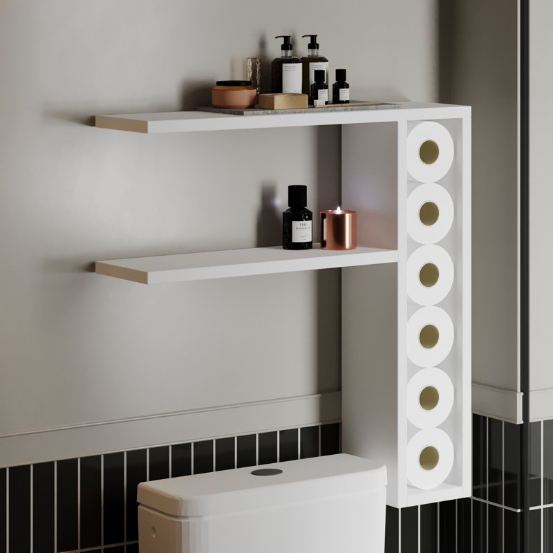 Floating Shelf, White
