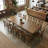 Oaklyn Modern Extendable Rectangular Dining Table Set-1649216914-1649216915