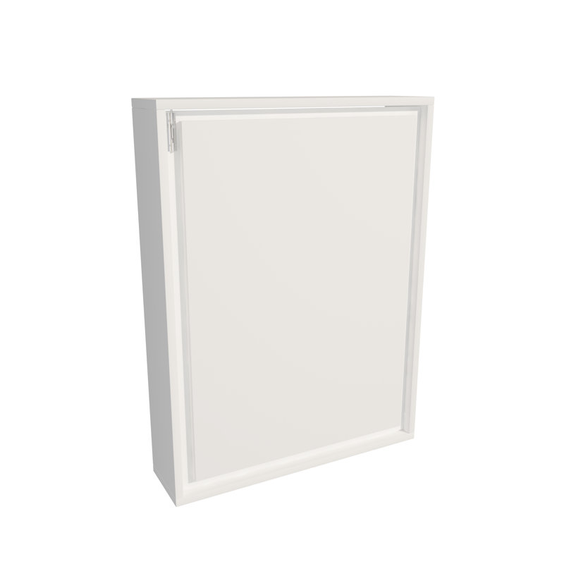 Merril Floating Desk, White