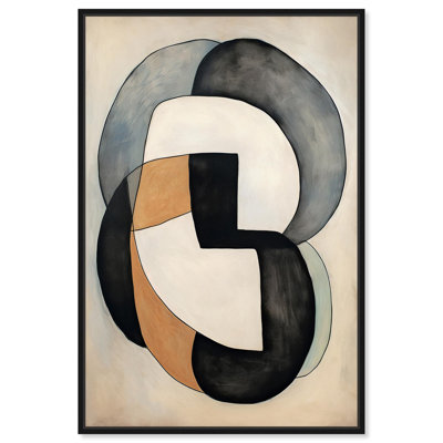 «Monogram Version Eight», art mural moderne sur toile par Art Remedy