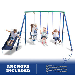Ensemble de balançoire multifonction pour enfants SMkidsport (Ensemble de 2)