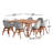 Anautica 9 Piece Dining Set