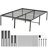 Tesfai 14'' Steel Platform Bed-823876193-867532884