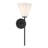 Blair 1-Light Wall Sconce in Black-2145949678