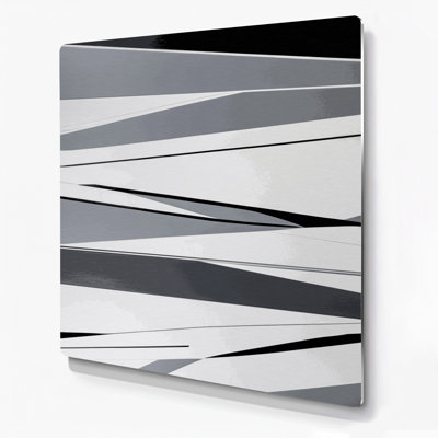 Hard Edge 77 Green Metal Wall Art