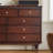 Walnut Solid Wood Accent Cabinet