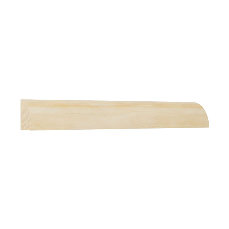 96" Unfinished Pine Quarter Round Moulding
