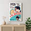 «Up the River», affiche de film, images de comédies romantiques rétro, impression sur toile encadrée sur toile.-2106663731-2106663743