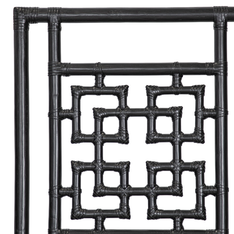 Palm Springs Low Profile Standard Bed, King, Black