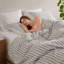 Ensemble de couette pour grand lit 3 pièces brun clair-128367421