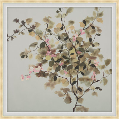 Beloved Flora 1 Framed Watercolour Painting Print Canvas