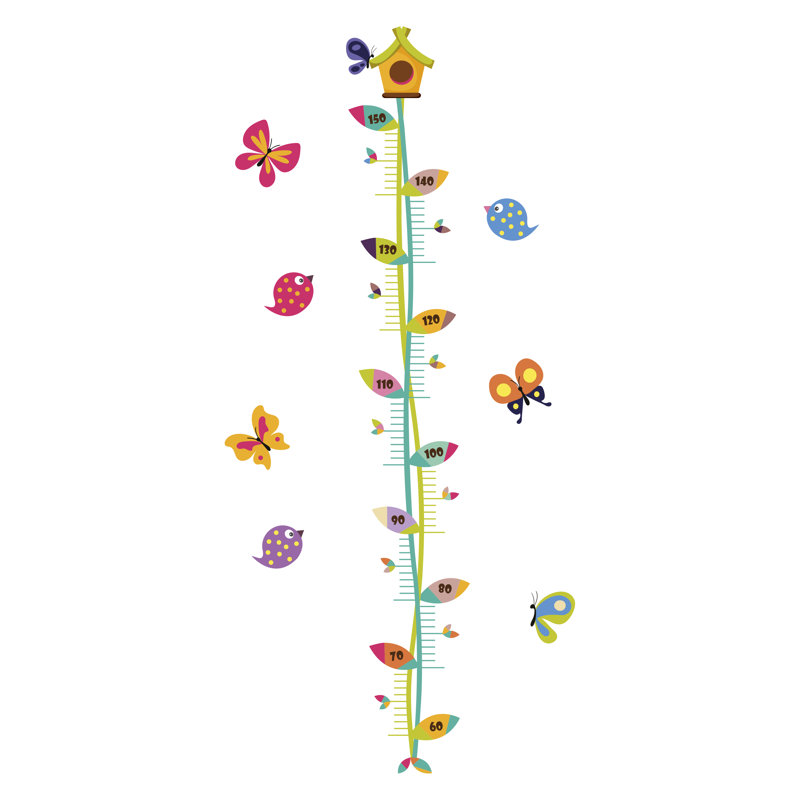 Non-Wall Damaging Growth Chart Decal