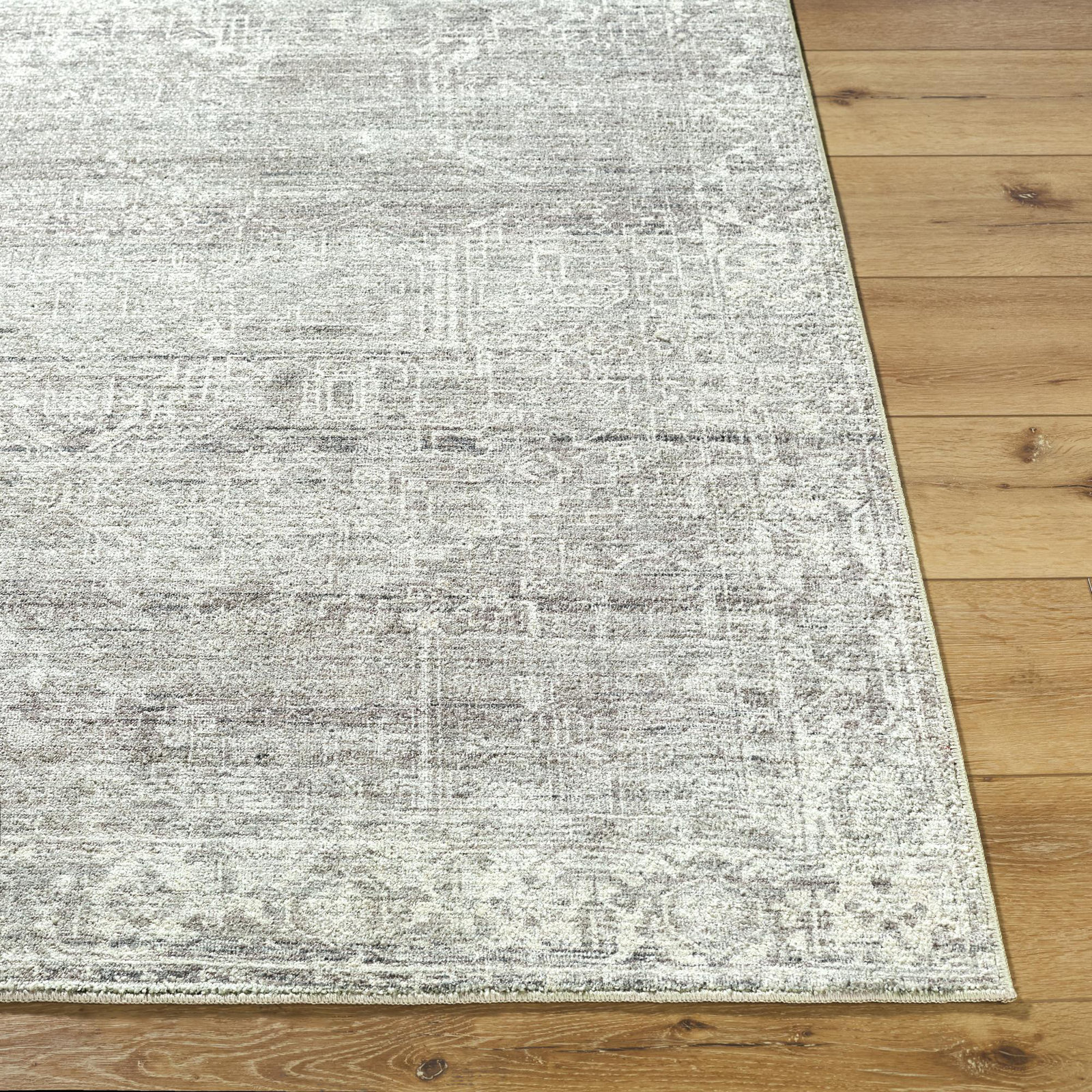 Galey Alix x Livabliss Collins Avenue Abstract Rug, Runner 2'7" x 7'3", Gray
