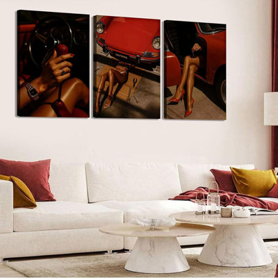 3 Piece Wrapped Canvas Print