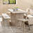Arc Solid Wood Dining Table-94571916