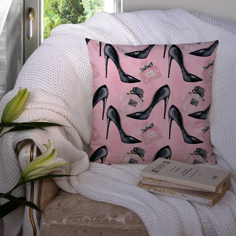  Coussin décoratif pour chaussures et parfum, 14 po x 14 po