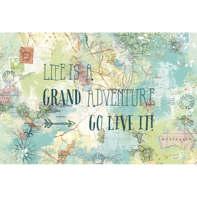 Map Sentiments I, H 24 po x l 36 po x P 1,25 po