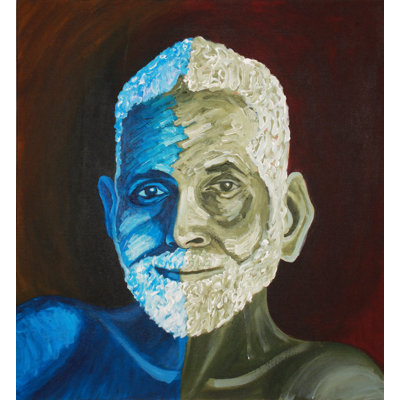 The Tranquility Of Ramana Maharshi | Oil Painting On Canvas