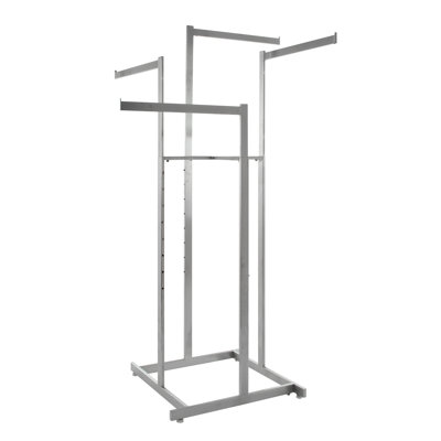 Support ajustable en chrome de 44 po