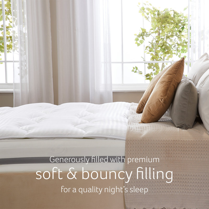 Luxurious Hotel 3cm Mattress Topper, Single (3')