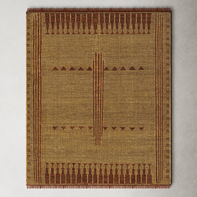 Alfi Hand-Woven Oriental Jute Rug