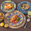 Piece Stoneware Dinnerware Set - Service for 4-123687064