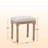 Solid Wood Accent Stool-2108300055