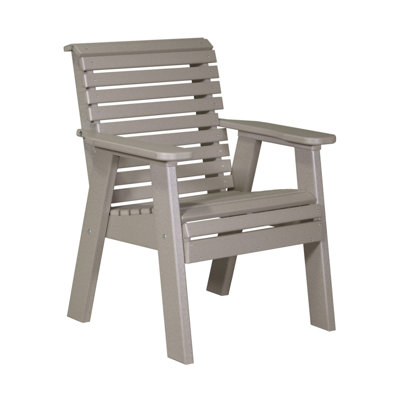 Banc de parc en plastique plain Zent
