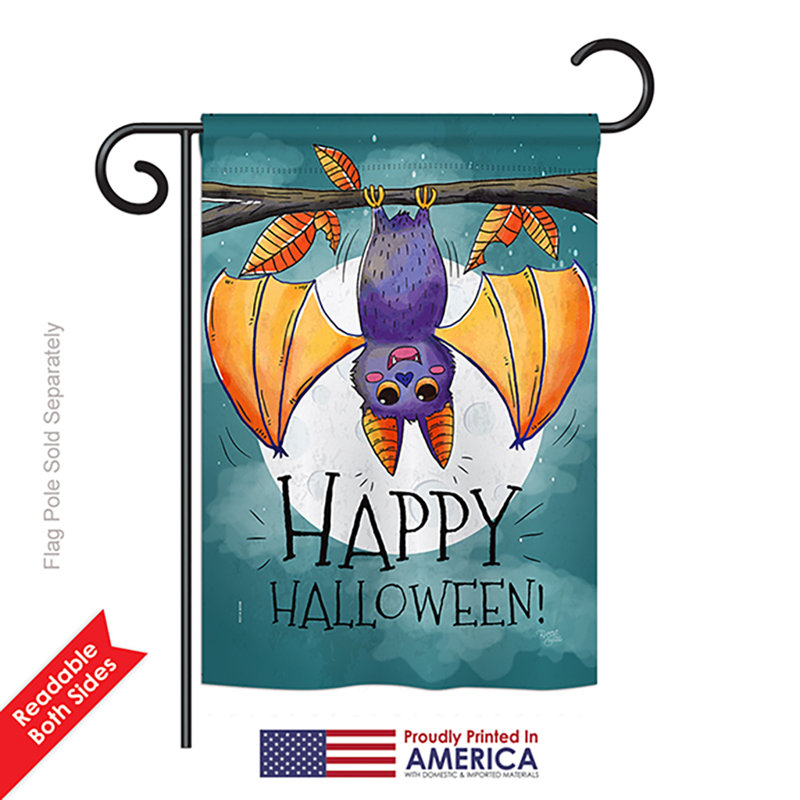 Drapeau de jardin Hamazasb Happy Halloween