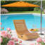 Chaise berçante en bois, chaise berçante d'extérieur