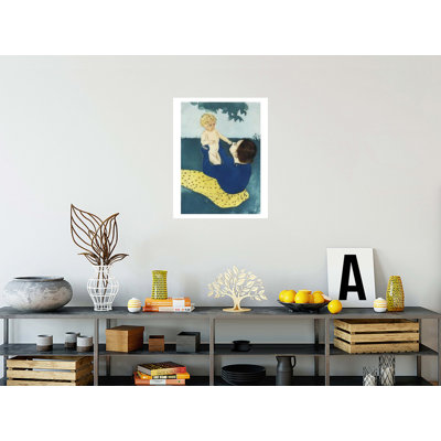 «Under the Horse» par Mary Cassatt - Impression giclée