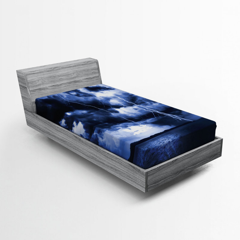 Drap ajusté nature, Simple