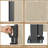 Retractable Side Screen Awning, 118", Uv Resistant & Waterproof Privacy Screen For Garden, Balcony, Courtyard (Beige)-113494167