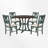 Checkers 4 - Person Dining Set,Round Table Top,dining table set,dining room set-1016578794-1016578791