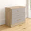 Cascio 3 Drawer Chest Of Drawers-511900072